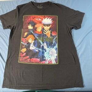 Jujutsu Kaisen Anime T Shirt Men Large Crunchyroll Graphic Tee